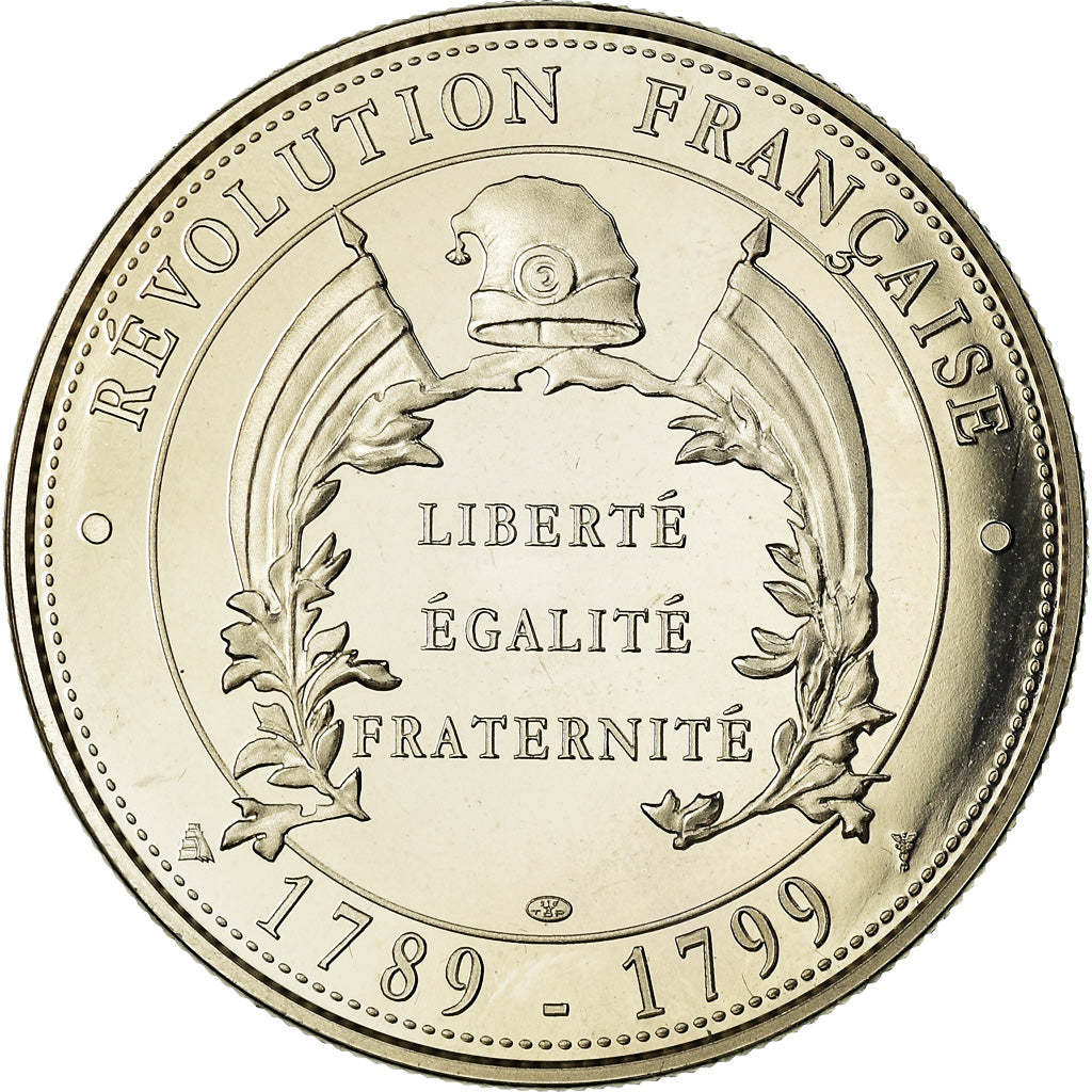 Frankrijk, Medaille, Révolution Française, Maximilien de Robespierre, History