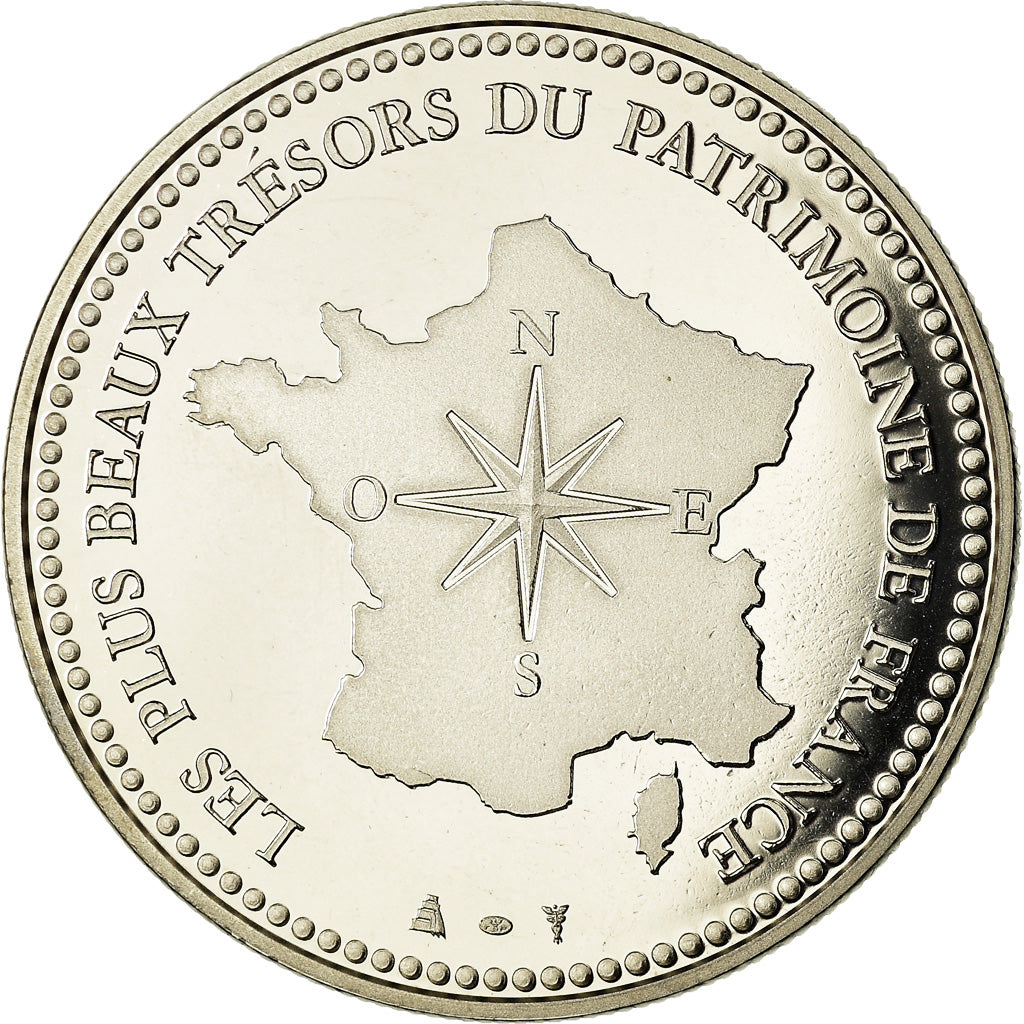 France, Medal, Le Château de Versailles, MS(65-70), Copper-nickel