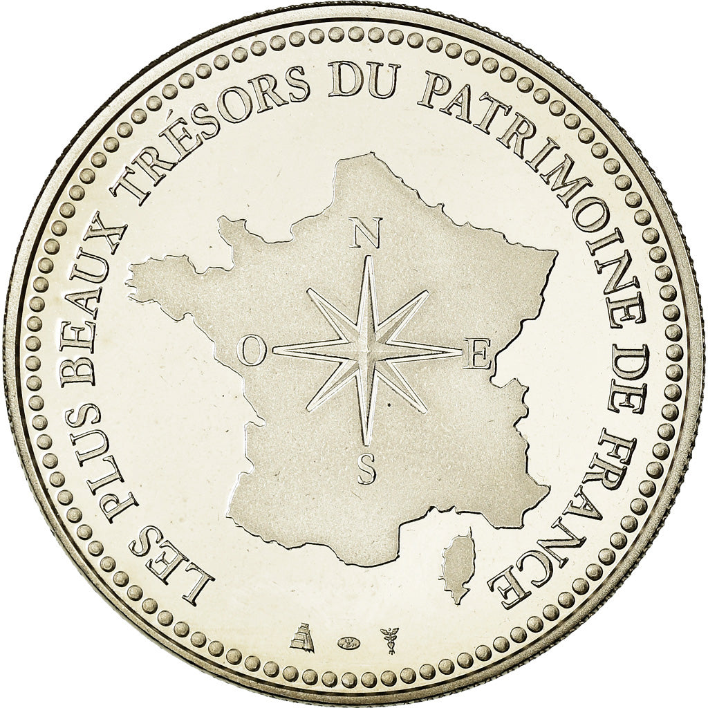 France, Médaille, Les plus beaux trésors du patrimoine de France, Cathédrale