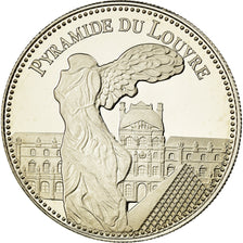 France, Médaille, Pyramide du Louvres, Paris, Arts & Culture, FDC