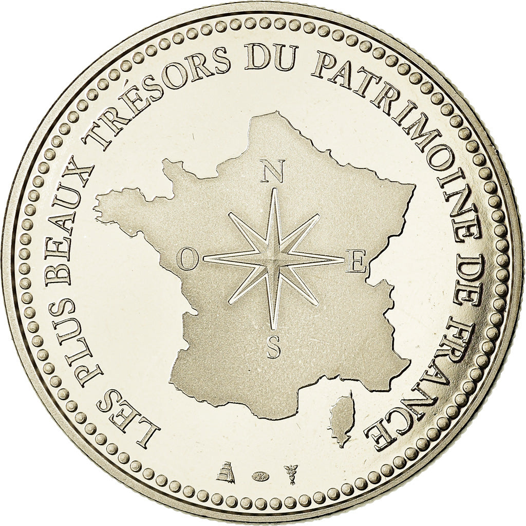 France, Médaille, Pyramide du Louvres, Paris, Arts & Culture, FDC