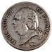 Francia, Louis XVIII, Louis XVIII, 5 Francs, 1823, Paris, MB+, Argento, KM:71...