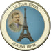 France, Medal, Monuments de Paris, La Tour Eiffel, MS(65-70), Copper Plated