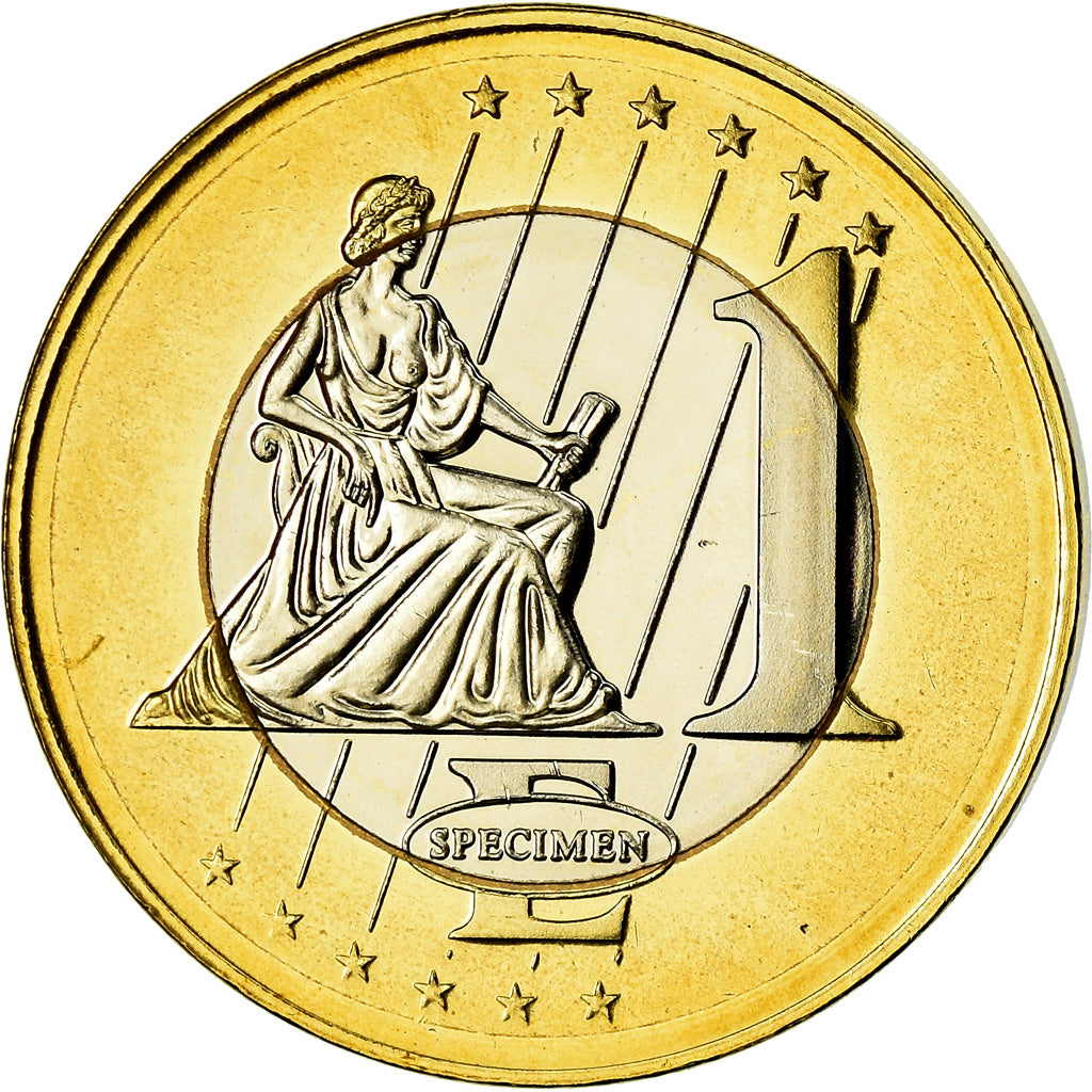 Mónaco, Medal, 1 E, Essai-Trial, 2005, MS(65-70), Bimetálico
