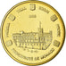 Monaco, Médaille, 20 C, Essai-Trial, 2005, FDC, Copper-Nickel Gilt