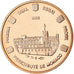 Monaco, Médaille, 2 C, Essai Trial, 2005, FDC, Cuivre