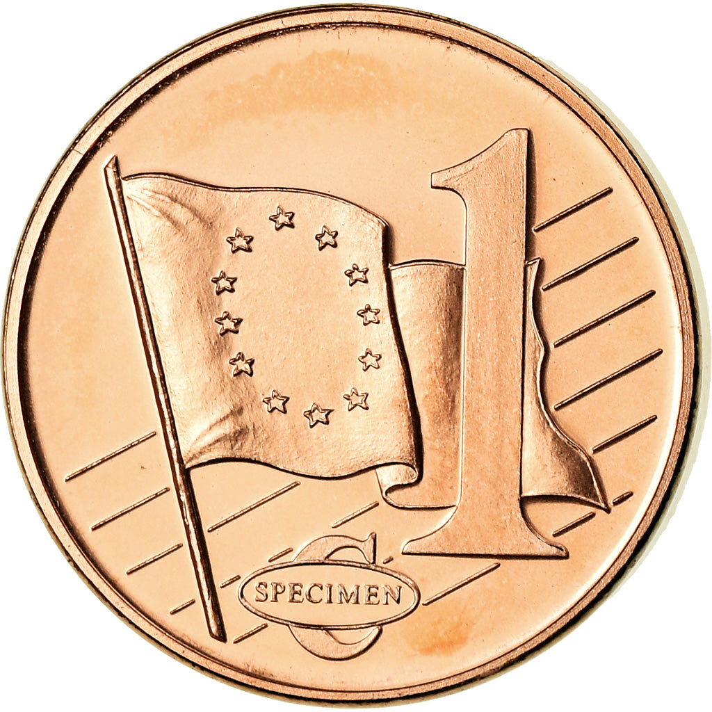 Mónaco, Medal, 1 C, Essai Trial, 2005, MS(65-70), Cobre