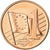 Monaco, Medal, 1 C, Essai Trial, 2005, MS(65-70), Copper