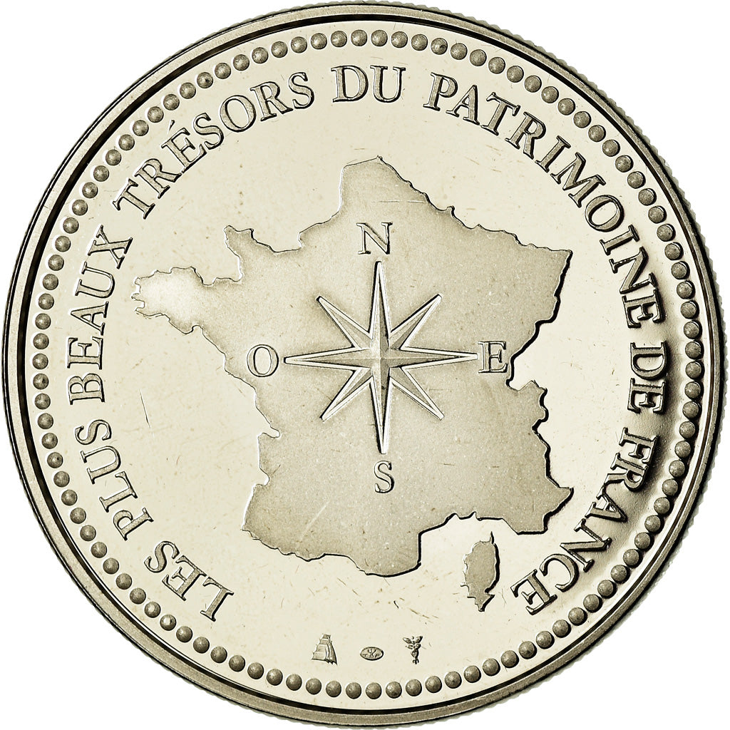 Francia, medalla, Paris - La Tour Eiffel, SC, Cobre - níquel