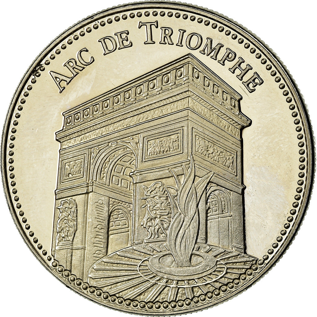 France, Medal, Paris - L'Arc de Triomphe, Arts & Culture, MS(63), Copper-nickel