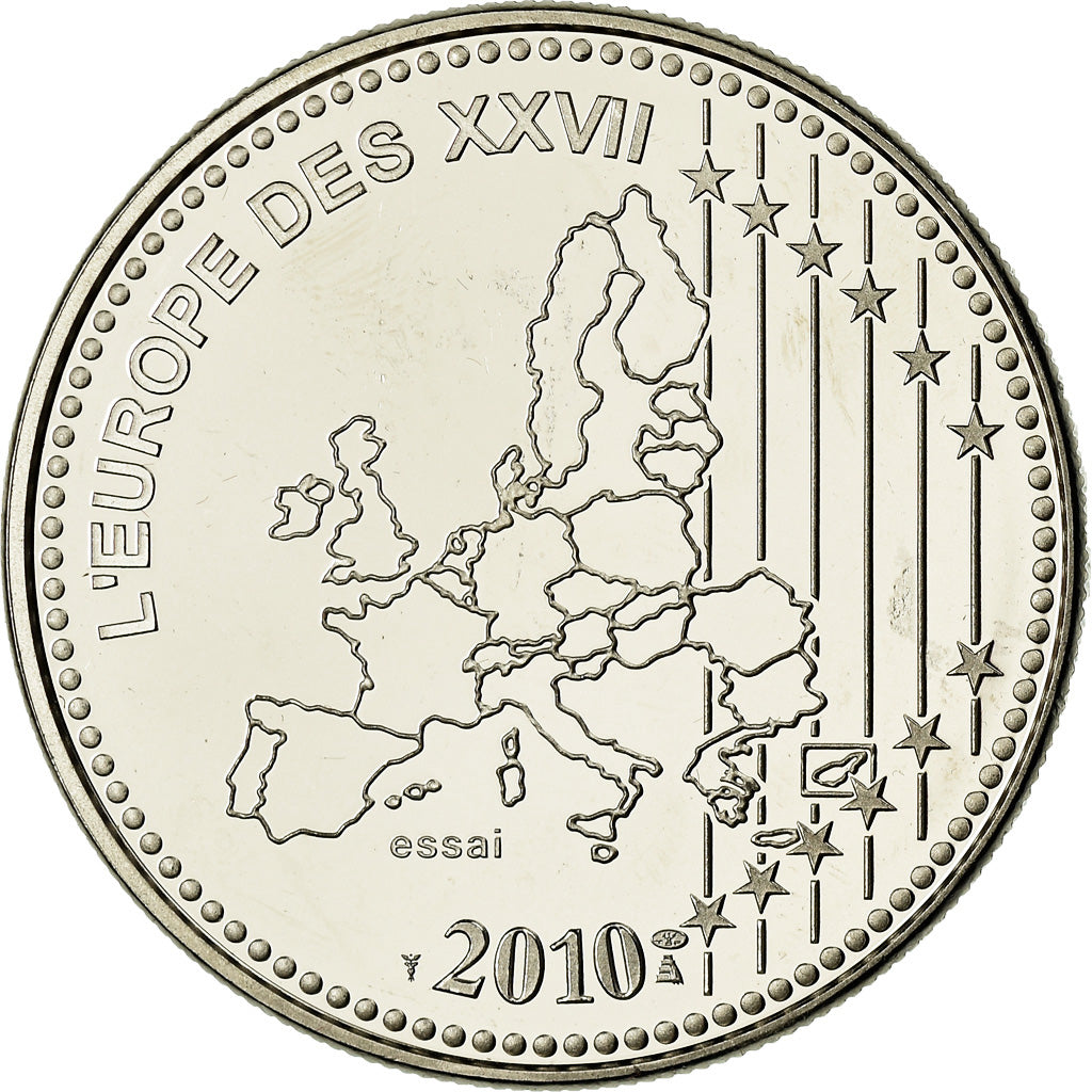 França, Medal, L'Europe des XXVII, 50 ans du nouveau Franc, Políticas