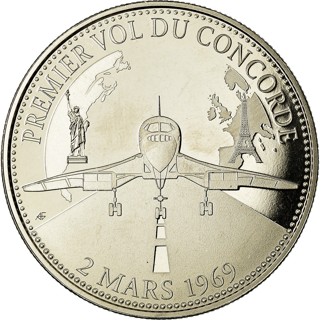 Francia, medalla, Les événements forts de votre vie, Premier vol du Concorde