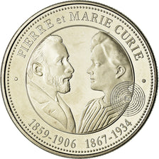 France, Medal, Pierre et Marie Curie, Collection Panthéon, MS(64)