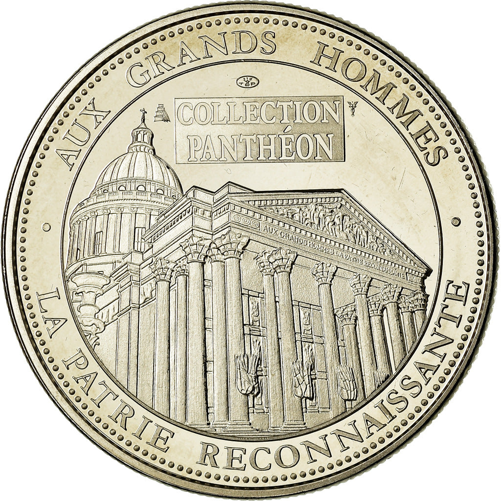 France, Medal, Pierre et Marie Curie, Collection Panthéon, MS(64)