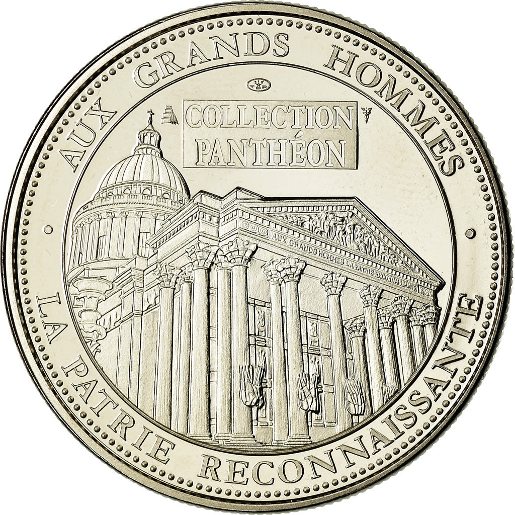 France, Médaille, Collection Panthéon, Émile Zola, SPL+, Copper-nickel