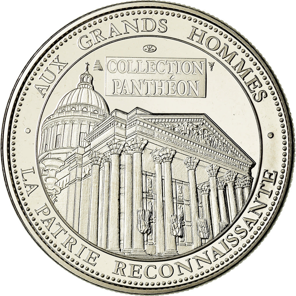 Frankreich, Medaille, Collection Panthéon, Léon Gambetta, UNZ+, Copper-nickel