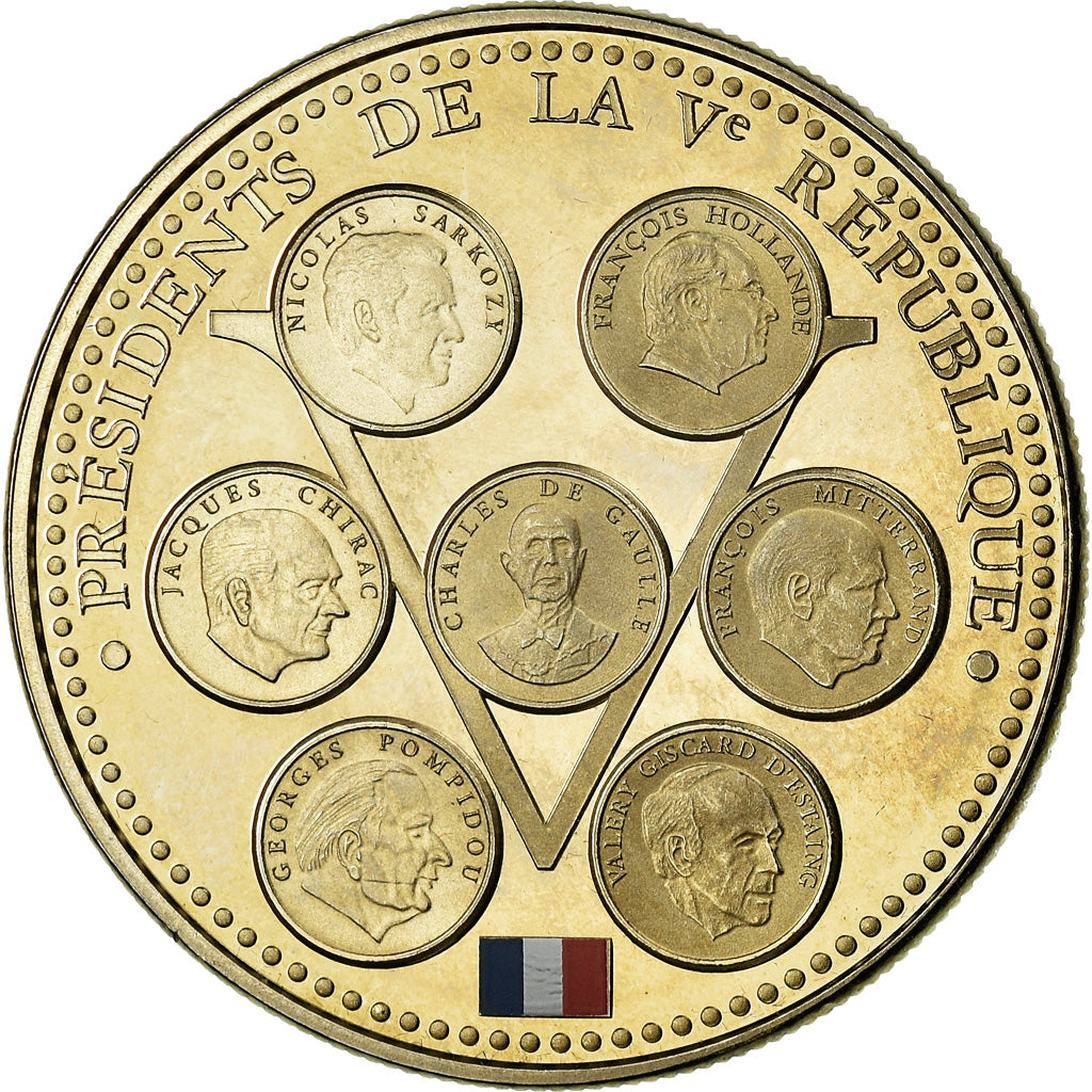 France, Médaille, Les Présidents de la Vème République, Politics, Society