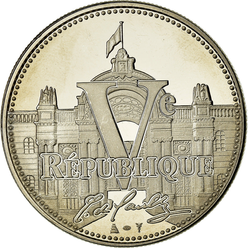 França, Medal, Charles De Gaulle, Políticas, Sociedade, Guerra, MS(64)