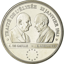 França, Medal, Vème République, Traité de l'Elysée, Políticas, Sociedade