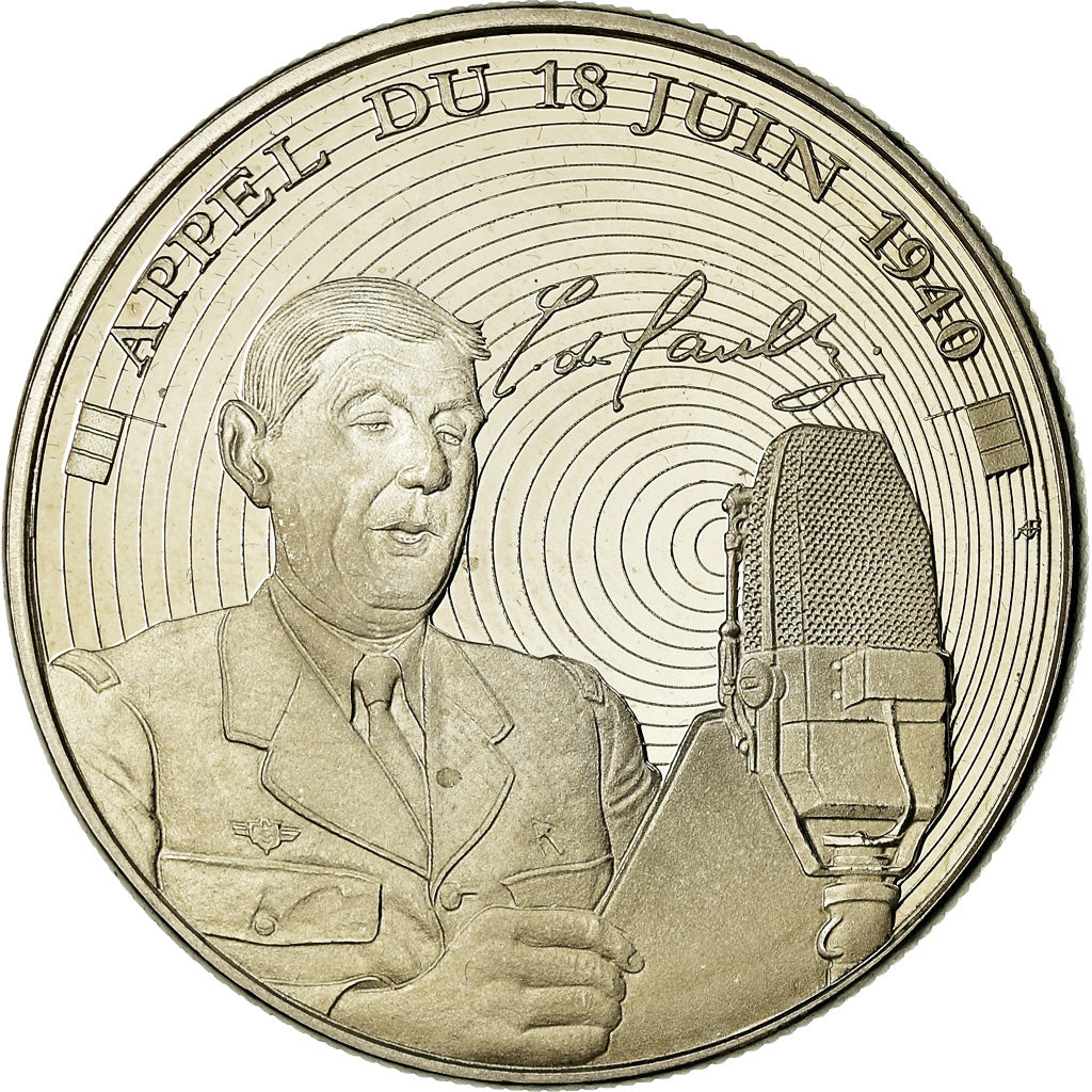 France, Médaille, Vème République, L'Appel du 18 Juin, Politics, Society