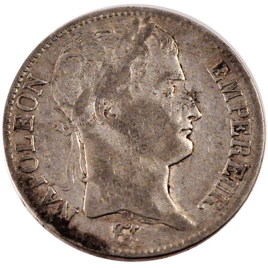 FRANCE, Napoléon I, 5 Francs, 1811, Paris, KM #694.1, VF(30-35), Silver, Gadoury