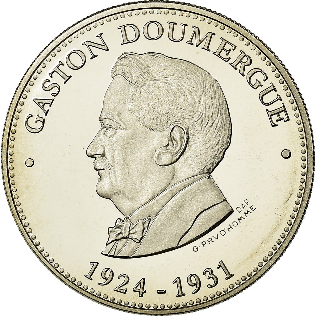 France, Médaille, Les Présidents de la République, Gaston Doumergue, FDC