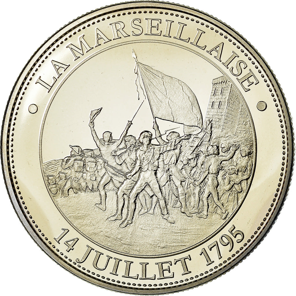 France, Médaille, Révolution Française, La Marseillaise, History, FDC