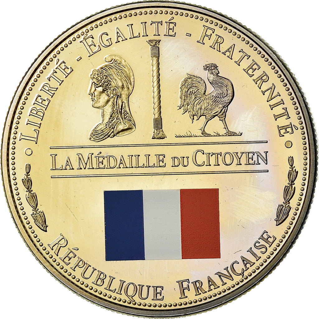 Frankrijk, Medaille, Révolution Française, Médaille du Citoyen, History, FDC