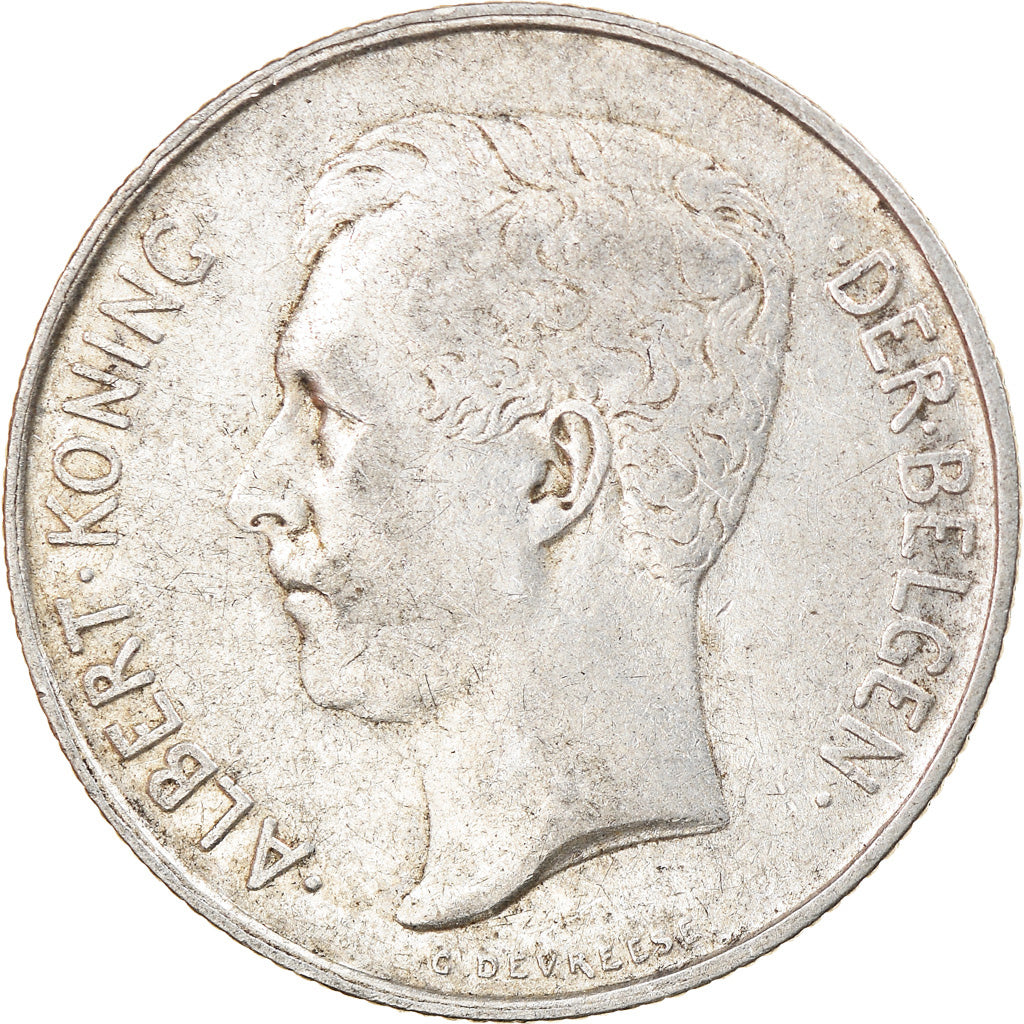 Coin, Belgium, 2 Francs, 2 Frank, 1911, VF(30-35), Silver, KM:75