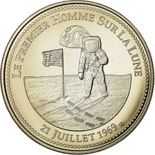 França, Medal, Apollo 11, Le Premier Homme sur la Lune, MS(65-70)
