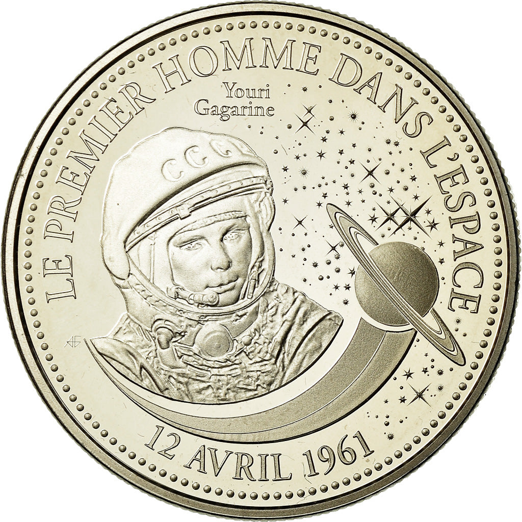 France, Medal, Le Premier Homme dans l'Espace, Sciences & Technologies