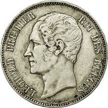 Coin, Belgium, Leopold I, 5 Francs, 5 Frank, 1850, EF(40-45), Silver, KM:17