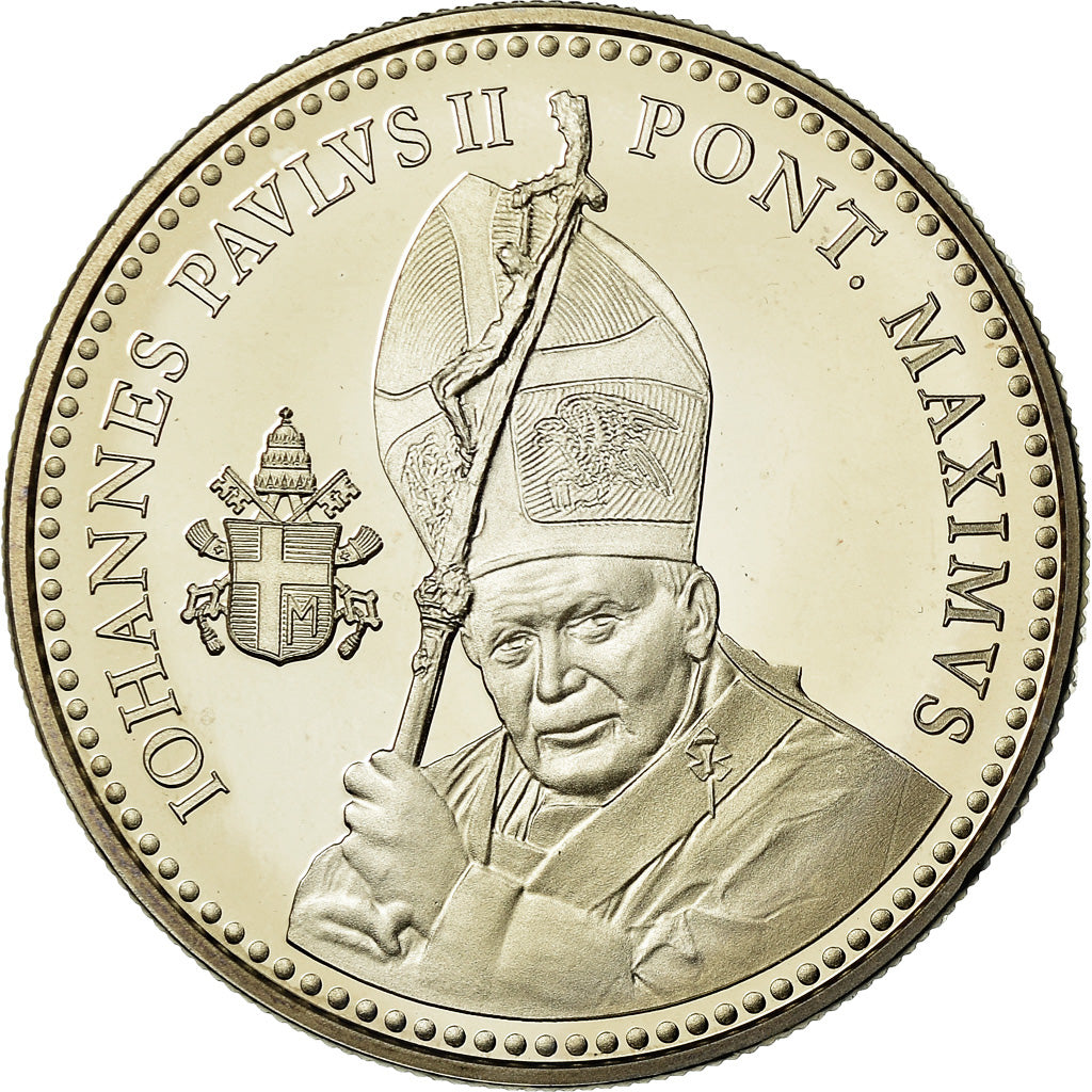 Vatican, Medal, Le Pape Jean-Paul II, MS(65-70), Copper-nickel