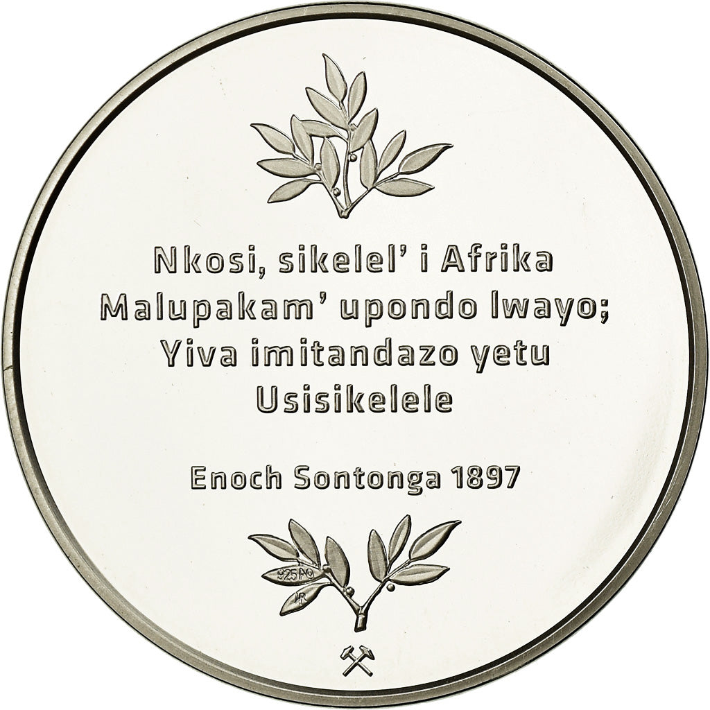 South Africa, Medal, Nelson Mandela, Politics, Society, War, MS(65-70), Silver