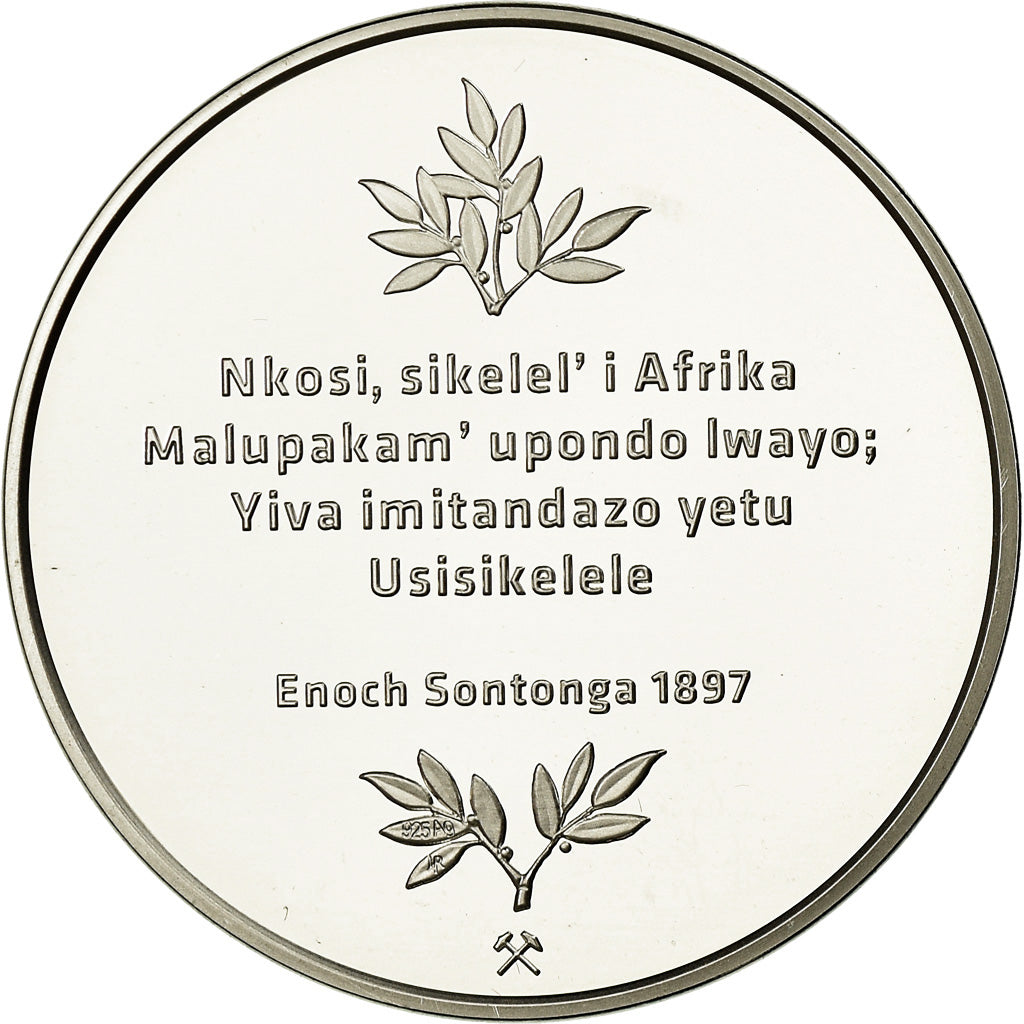 South Africa, Medal, Nelson Mandela, Politics, Society, War, MS(65-70), Silver