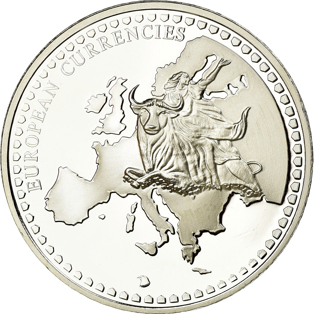 Frankrijk, Medaille, Monnaies Européennes, Sacré-Coeur, Paris, UNC-