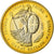 Great Britain, Medal, 1 E, Essai-Trial, 2002, MS(65-70), Bimetallic