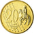 Great Britain, Medal, 20 C, Essai-Trial, 2002, MS(65-70), Copper-Nickel Gilt