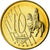 Great Britain, Medal, 10 C, Essai-Trial, 2002, MS(65-70), Copper-Nickel Gilt