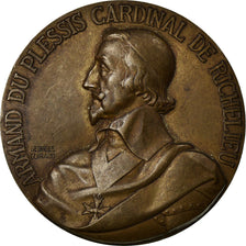 France, Médaille, Armand Du Plessis Cardinal de Richelieu, Shipping, Guiraud