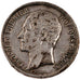 BELGIUM, 5 Francs, 5 Frank, 1849, KM #17, EF(40-45), Silver, 24.83