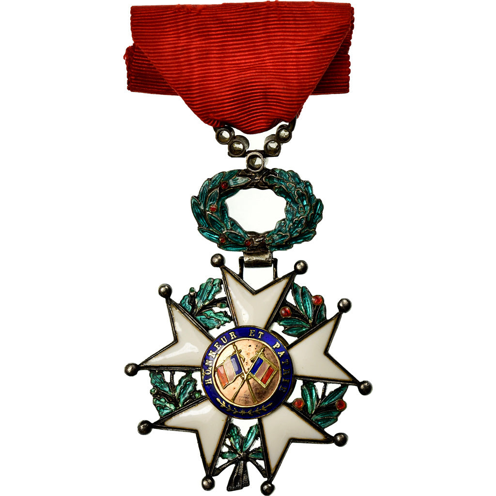 France, Légion d'Honneur, Troisième République, sertie de Diamants, Medal