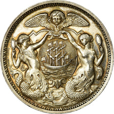 France, Medal, Régates, Ville de Dieppe, Shipping, 1880, Hamel, MS(60-62)