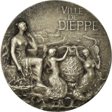 France, Medal, Banque, Caisse d'Epargne de Dieppe, EF(40-45), Silver