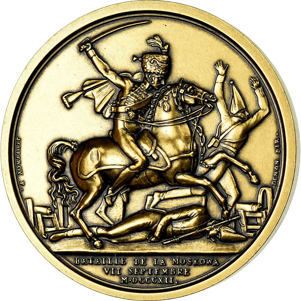 Frankrijk, Medaille, Napoléon Ier, Bataille de la Moskowa, Denon, Restrike