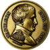 France, Medal, Napoléon Empereur et Roi, History, Denon, Restrike, MS(65-70)