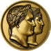 France, Medal, Napoléon Ier et Joséphine, History, Denon, Restrike, MS(65-70)