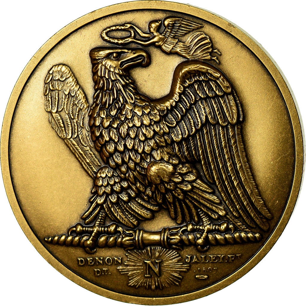 France, Medal, Napoléon Ier et Joséphine, History, Denon, Restrike, MS(65-70)
