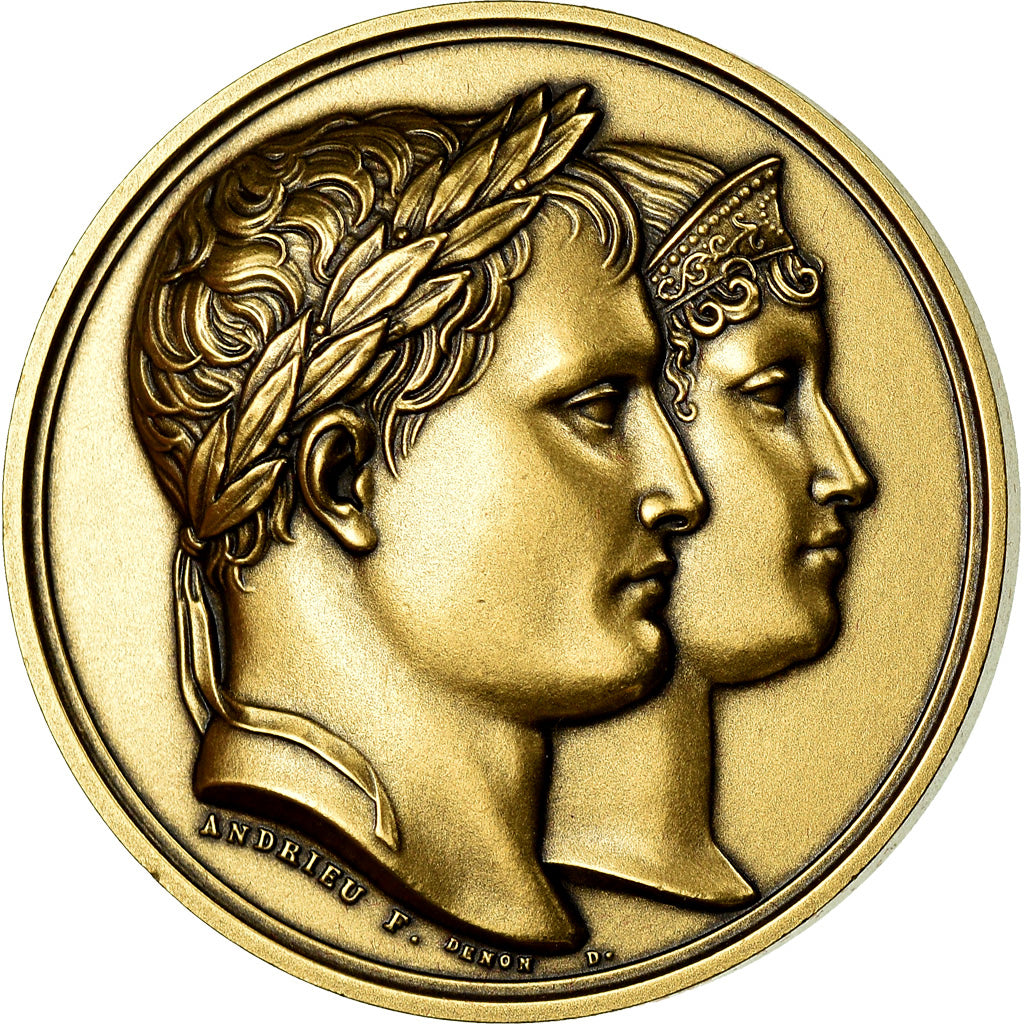 França, Medal, Napoléon Ier et Joséphine, História, Denon, Nova cunhagem