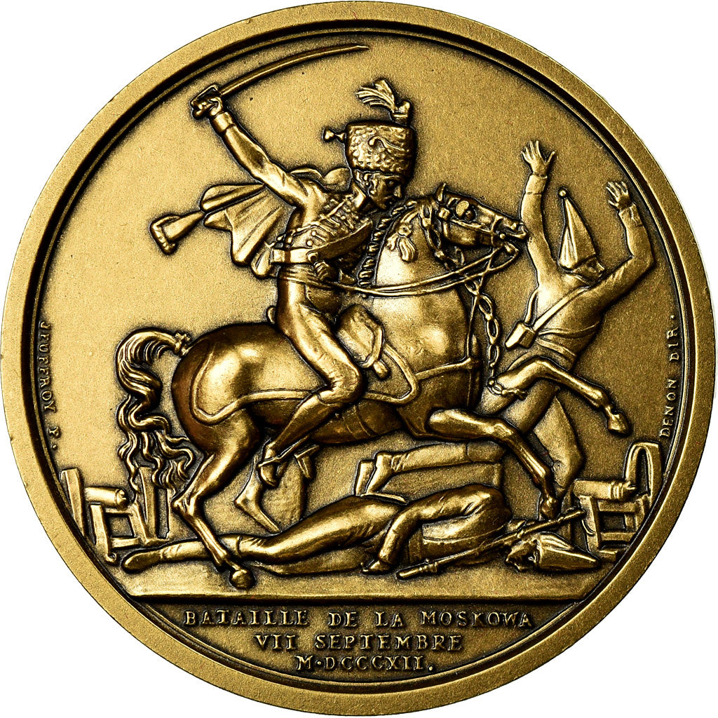 France, Medal, Napoléon Ier, Bataille de la Moskowa, Denon, Restrike